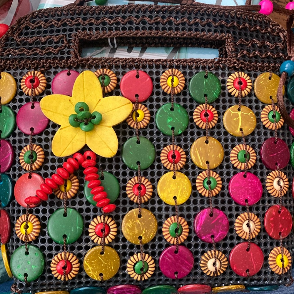 Handmade crossbody/small purse